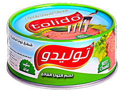 [Tuna-2005] تونة توليدو قطع حلو 150 غ * 48 علبة مطبوع