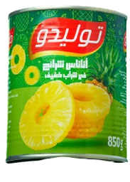 [Can-3002] اناناس توليدو انصاف 850 غم * 12 ق