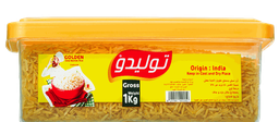 ارز توليدو بسمتي ذهبي + علبة ( 20 علبه * 1 كجم)